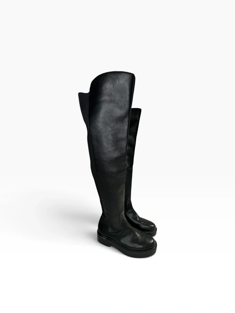 DKNY Women's Winsloe Over the Knee Block Heel Boots. 7.5M